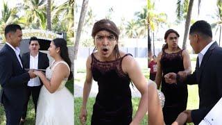 A LARIN LE IMPIDIERON LA BODA | VIDEOS DIVERTIDOS DE ALFREDO LARIN Y SUS AMIGOS DE TIKTOK