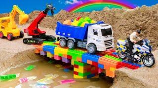 Mega RC Trucks RC Heavy Haulage Transport RC Volvo Lesu BL71 RC Wheel Loader Dozer | Mega Trucks