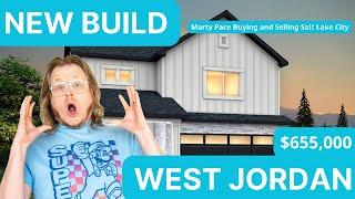 Home tour of  woodstone Home Builder New build West Jordan. 2,900 sq ft 3 bed room 3 bath.