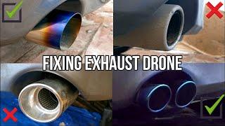 FIX EXHAUST DRONE WITH THIS CHEAP EASY MOD!!