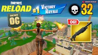 Fortnite Reload | High Kill Solo vs Squads OG Gameplay (Keyboard & Mouse)