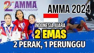 EP 58 - INDONESIA REBUT 2 EMAS DI KEJUARAAN MIXED MARTIAL ARTS ASIA 2024 - AMMA 2024