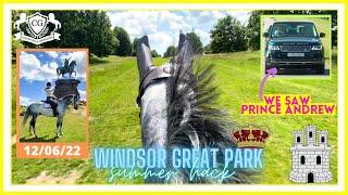 ️WINDSOR GREAT PARK SUMMER HACK | Riding with Charlotte Equestrian