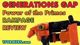 Power Of The Primes Titan Class Predacon Rampage - Predaking Review, Part III