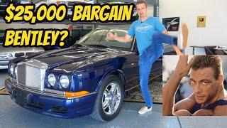 I Bought The Cheapest Bentley Azure In The USA-- Formerly Owned By Jean Claude Van Damme???