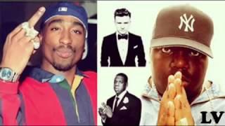 2Pac ft  Notorious B I G, Justin Timberlake & Jay Z   Suit & Tie Remix Official Video