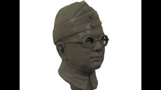 Sculpting Netaji Subhash Chandra Bose