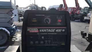 SOLD Lincoln Vantage 400 Welder Generator Diesel Trailer Mounted 2008 FOR SALE $7,800