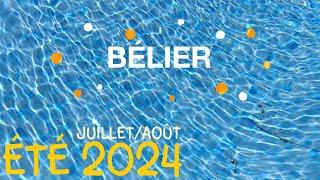 BÉLIER ️ ÉTÉ 2024 ️Juillet Août  Soif de Justice ? Ainsi soit t'il !! 