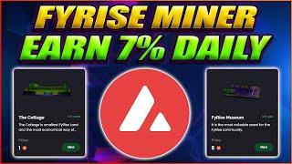 FYRISE MINER & NFT - NEW BAKED BEANS FORK ON AVAX *EARN 7% PER DAY*