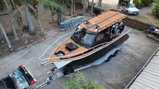 Chinese Aluminium Fishing Boat | 790 Profisher First Water Test