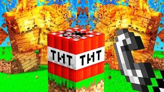 EXPLODING TNT In REALISTIC MINECRAFT!