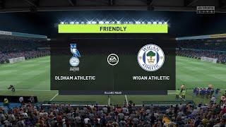  Oldham Athletic vs Wigan Athletic  | Club Friendlies (16/07/2022) | Fifa 22
