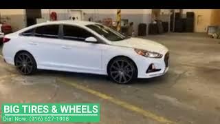 20” Wheels on Hyundai Sonata Big Tires And Wheels