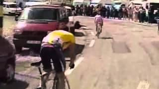 Lance Armstrong attack on Mt Ventoux 2000 Tour de France