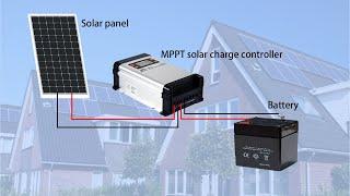 Solarway 10A 20A 30A 40A 50A 60A Mppt Solar Charge Controller For Off Grid Solar System