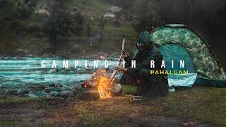 Camping in Rain | Kashmir Pahalgam | best place for tourist to visit in kashmir.