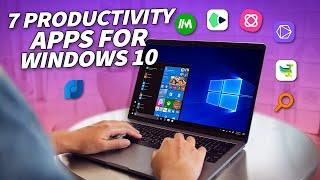 7 Productivity Apps for Windows 10 That Are Worth Checking Out!