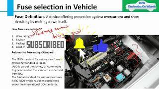 formula||Fuse Calculation ||How to Calculate Fuse For Circuit - Proper Fuse Selection for Protection