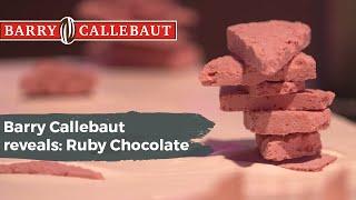 Barry Callebaut reveals the fourth type in chocolate: Ruby chocolate!