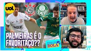 PALMEIRAS É FAVORITAÇO CONTRA O CORINTHIANS? DANILO LAVIERI E JUCA KFOURI DIVERGEM!