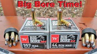 Big Bore Time! Winchester Big Bore .357 Magnum VS .44 Magnum