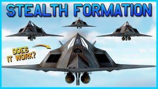 Can I Carpet Bomb with the FIRST STEALTH Aircraft in War Thunder?! F-117 Nighthawk