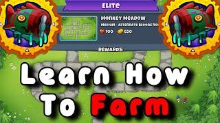 Bloonarius Elite | Learn the Better Farming Strategy | BTD6 Boss Tutorial