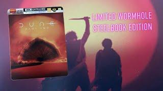 Dune Part Two 4K UltraHD Limited Wormhole Steelbook edition Blu-ray Scandinavian / Nordic release.
