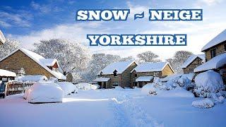 SNOWFALL  IN  YORKSHIRE