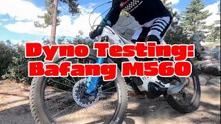 Dyno Testing the new Bafang M560. This new motor packs a punch!