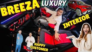 ये देखो Breeza Lxi को क्या बना दिया  Breeza lxi to Zxi Modified with Price | Breeza Lxi Modified