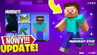 *NOWE* MINECRAFT x FORTNITE, MORBIUS, DARMOWE NAGRODY, PRZECIEKI SEZONU 5... (Fortnite Sezon 3)