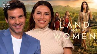 Eva Longoria & Santiago Cabrera | Land of Women on AppleTV+ | Battle of egos | Generations of women