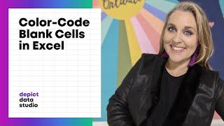 How to Use Conditional Formatting to Automatically Color-Code Your Blank Cells in Excel