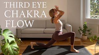 Third Eye Chakra Yoga Vinyasa | 38 Min. Yoga Flow and Meditation