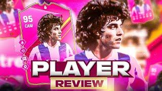 5⭐4⭐ 95 FUTTIES HERO FUTRE SBC PLAYER REVIEW | FC 24 Ultimate Team