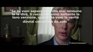 L'ultima frase di "Quinto potere" film tratto dal  giornale wikileaks