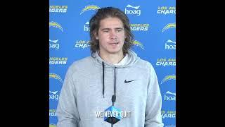 Justin  Herbert & Chargers Team on lost against Raiders