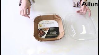 [Ailun] How to use Air Fryer Disposable Paper Liners