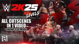 WWE 2K25 Showcase Mode Cutscene - All Cutscenes From Bloodline Showcase