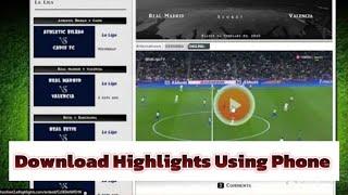 How to Download Football Highlights from Hoofoot On Phone | Quick & Easy Guide Tutorial