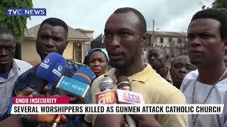 (WATCH) Several Worshippers Murdered As Gunmen Attack Catholic Church