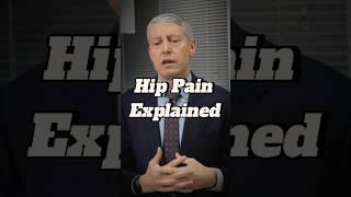Hip Pain Explained #hippain #hiparthritis #hipreplacement #hippainrelief