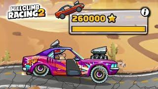 Hill Climb Racing 2 MUSCLE CAR 10km in Desert Valley