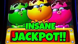 *Super Ultra Mega Jackpot Handpay on Bank Buster Slot*