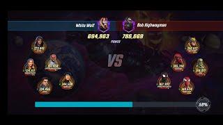 Marvel Strike Force - MSF ~ Real-Time Arena "RTA" - Easy Peasy Win 