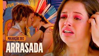 CLIMÃO! LIA E DINHO SE BEIJAM PRA VALER NA PEÇA E JU VÊ TUDO | MALHAÇÃO 2012 | CAPÍTULO 55 | VIVA