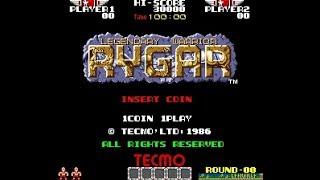 Rygar [Arcade] - Full Game Playthrough (no cheats)