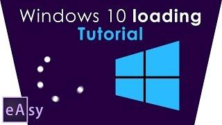 Windows 10 loading animation | Easy After Effects tutorial